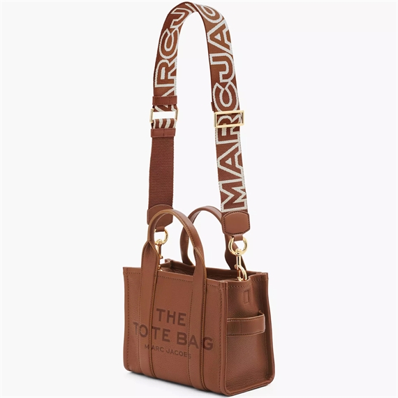 Marc Jacobs The Outline Logo Webbing Strap, Argan Oil Multi